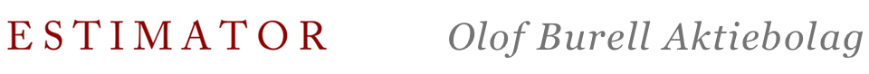 Estimator Olof Burell